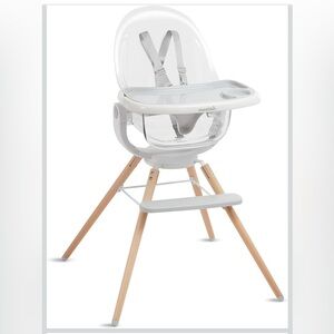 Munchkin Clear and Gray High Chair